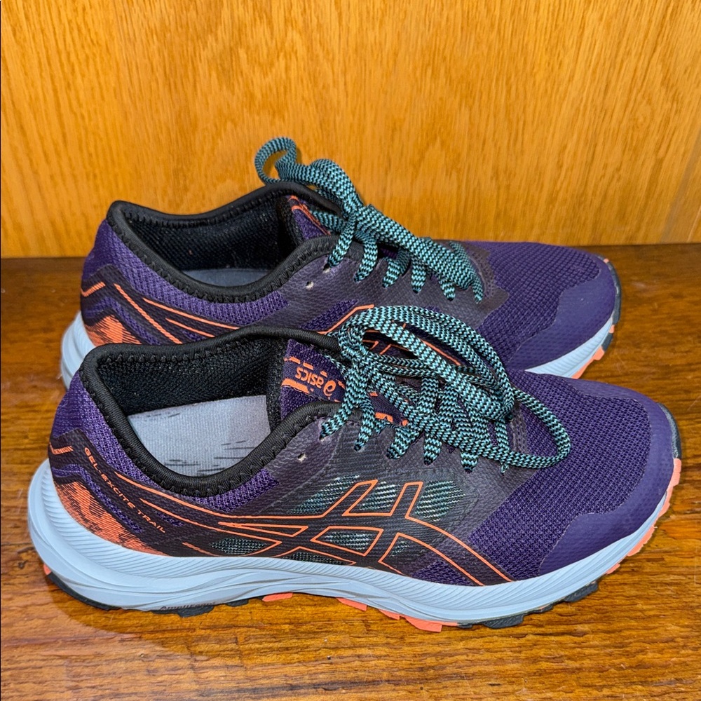ASICS Woman’s Gel Excite Running Shoes Night Shade/Nova Orange